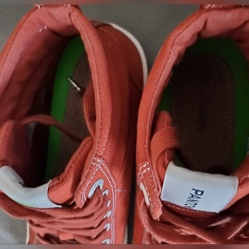 Cariuma Pantone high top sneakers rust color Unisex Mens 9.5 Womens 11 - Picture 5 of 7